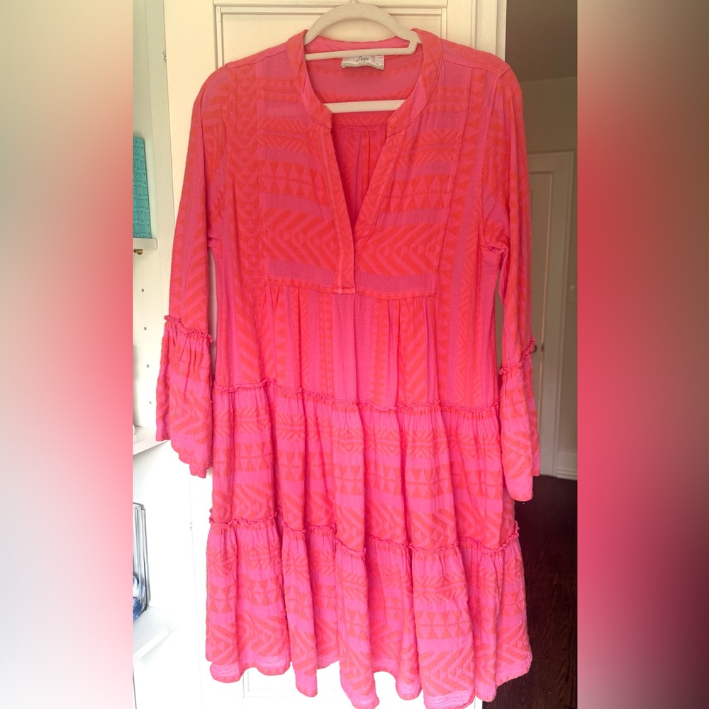 Devotion TWINS Pink Patterned Dress
